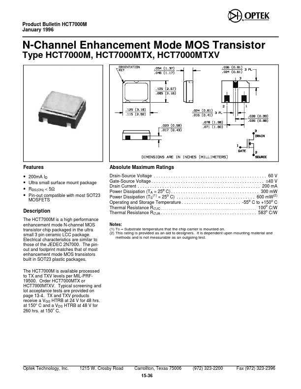 HCT7000MTXV