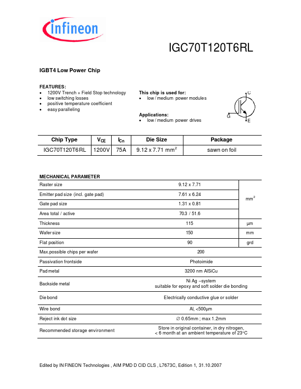 IGC70T120T6RL