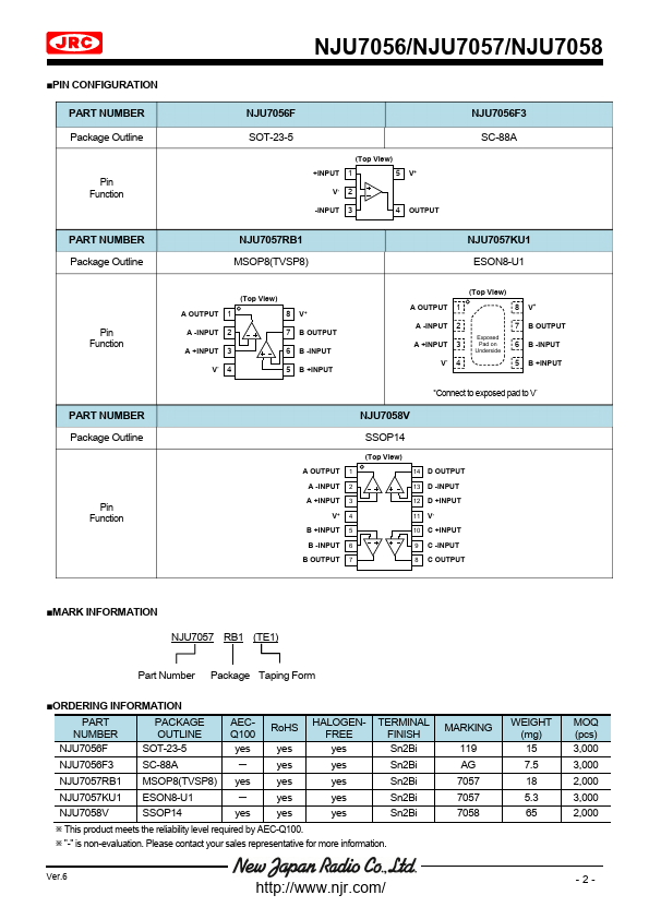 NJU7058