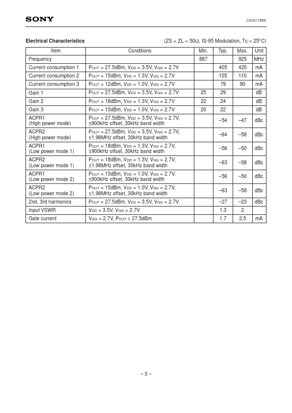 CXG1156K