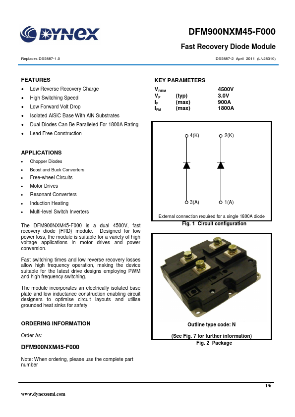 DFM900NXM45-F000