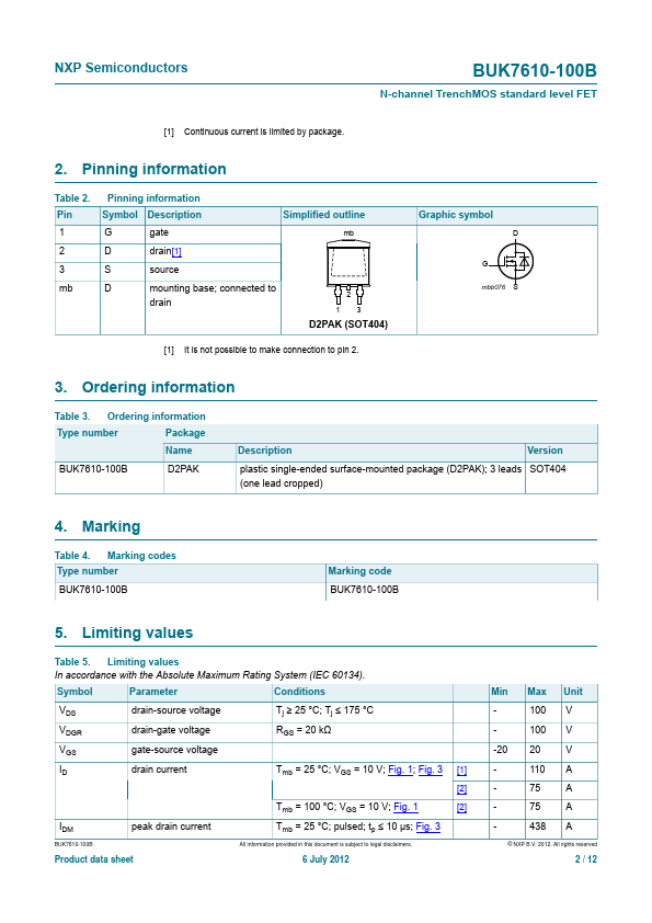 BUK7610-100B