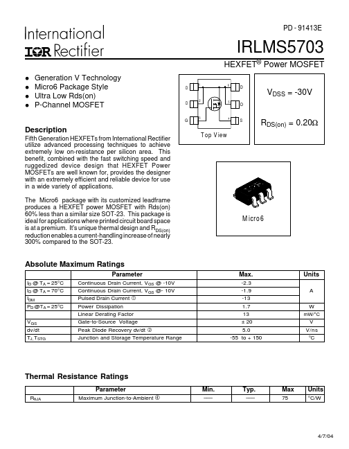 IRLMS5703