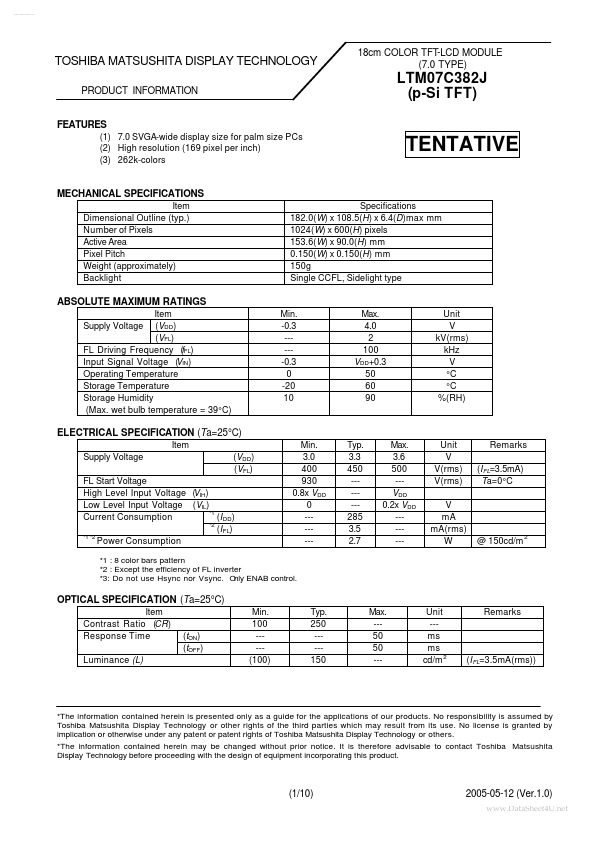 LTM07C382J