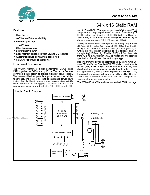 WCMA1016U4X