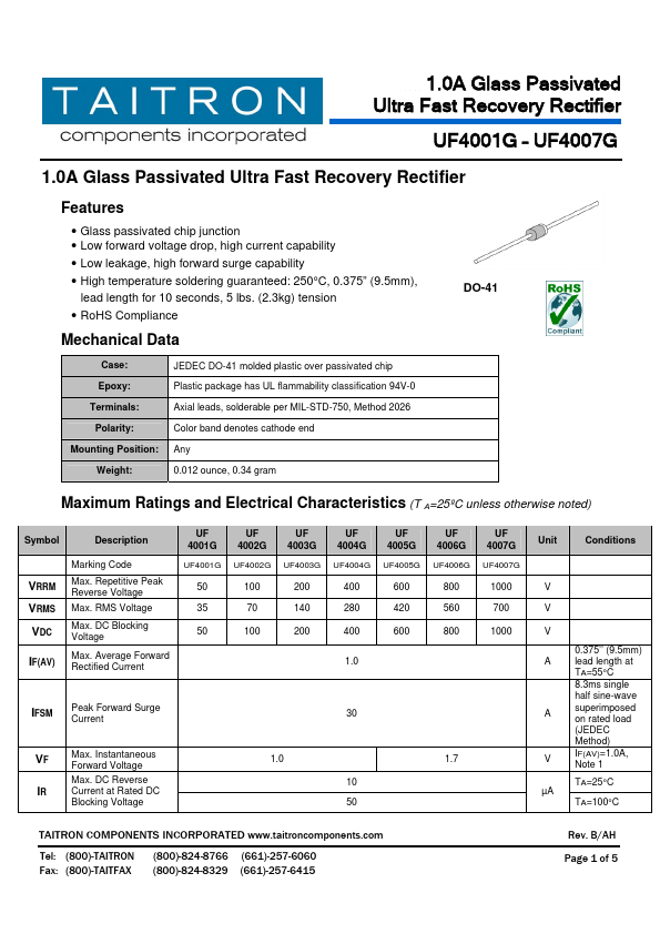 UF4005G