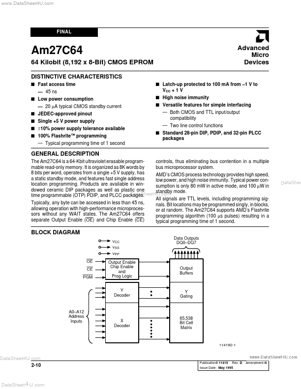 AMD27C64