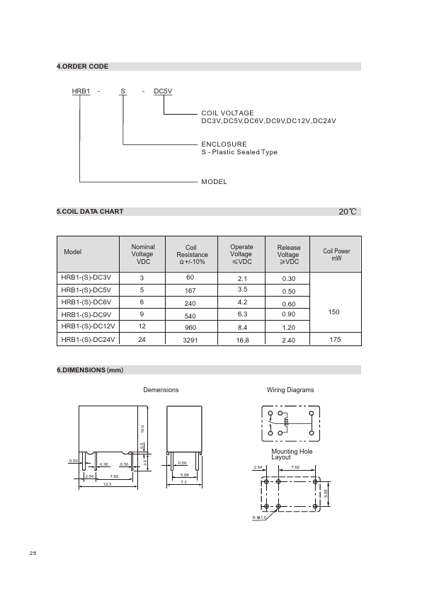 HRB1-S-DC3V