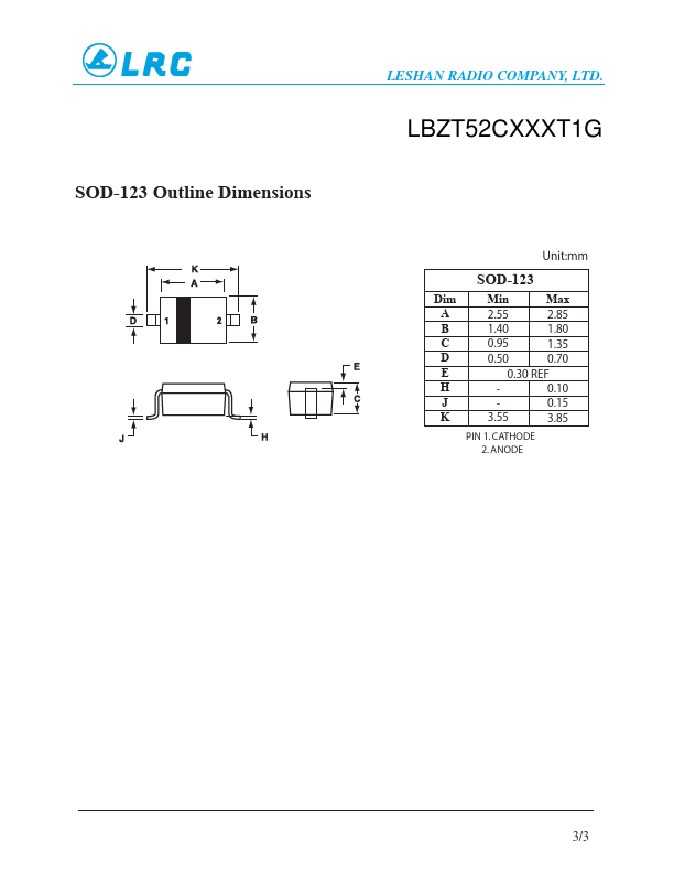 LBZT52C2V7T1G