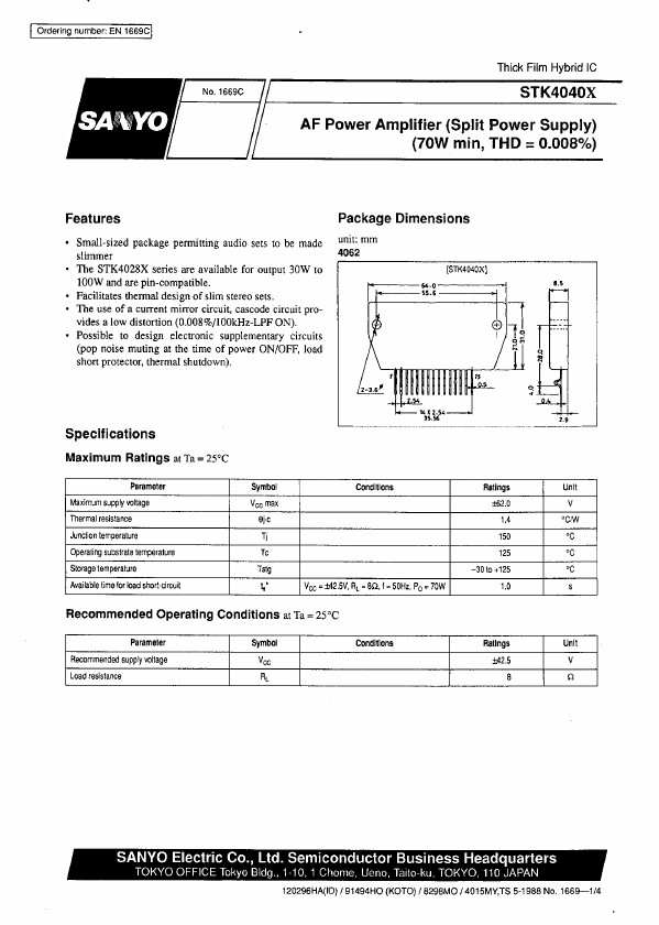 STK4040X