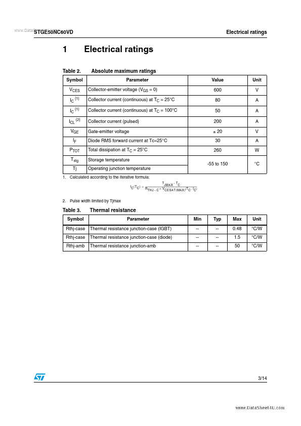 STGE50NC60VD