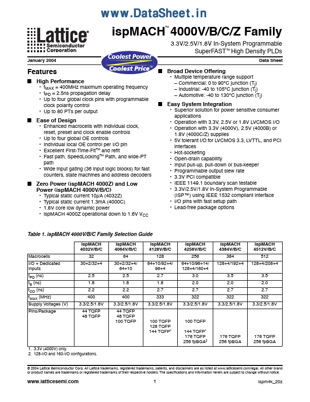 LC4512C-5TN176I