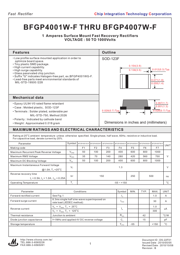 BFGP4001W-F