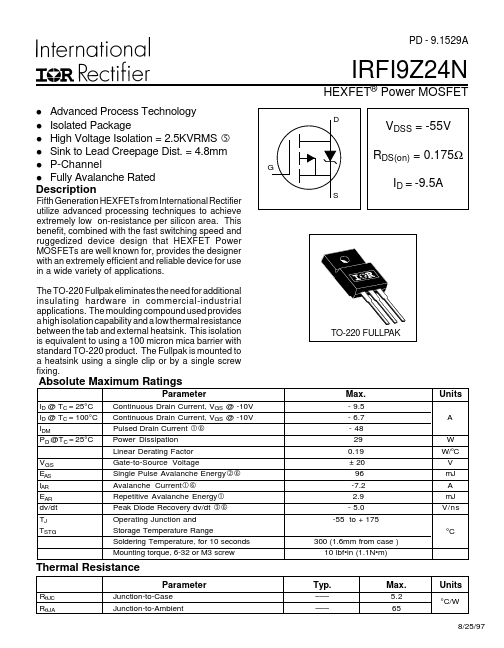 IRFI9Z24N