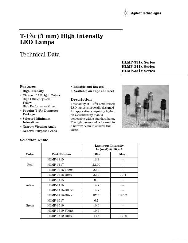 HLMP-3519-IJ0xx