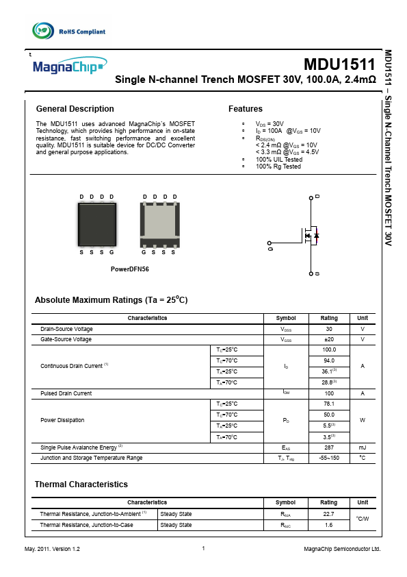 MDU1511RH