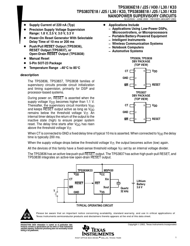 TPS3837L30