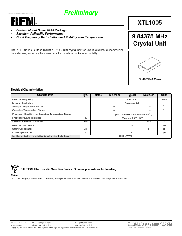 XTL1005