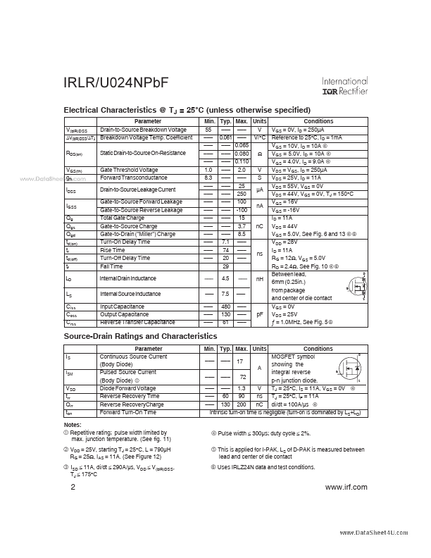 IRLR024NPBF