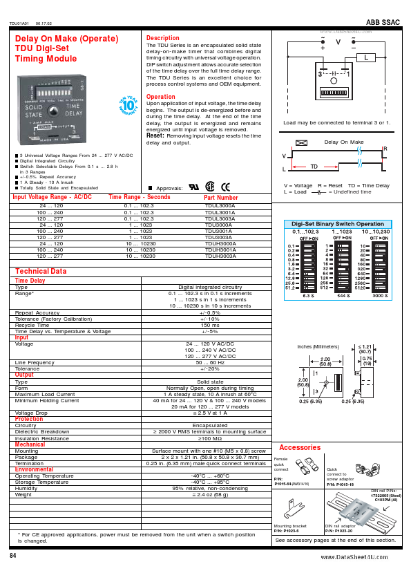 TDU3000A