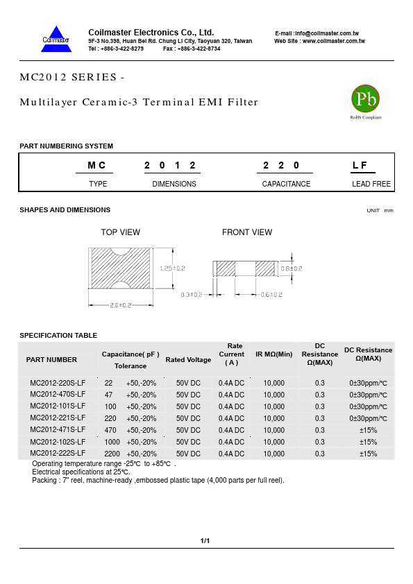 MC2012-222S-LF