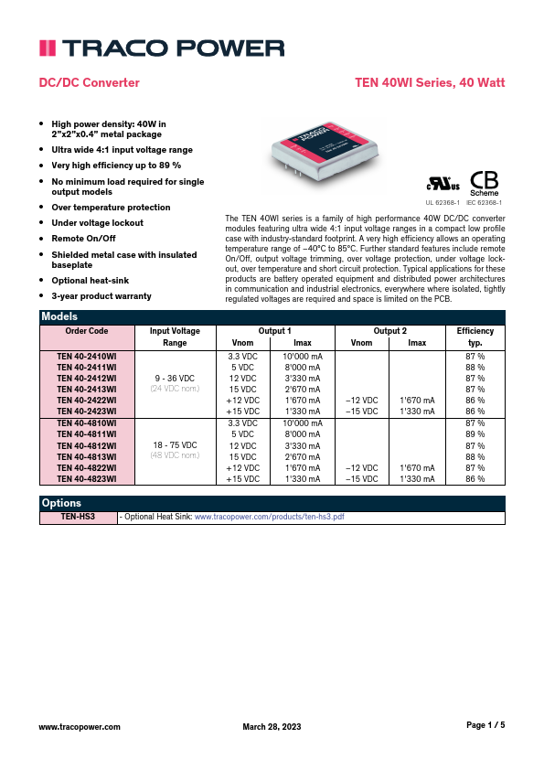 TEN40-2422WI