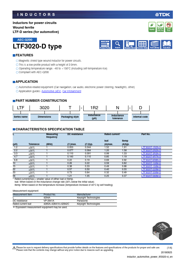 LTF3020T-3R3N-D