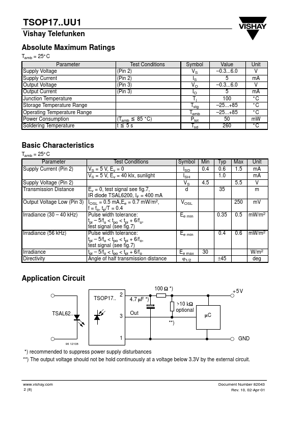 TSOP1740UU1