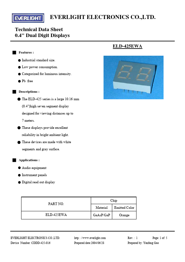 ELD-425EWA