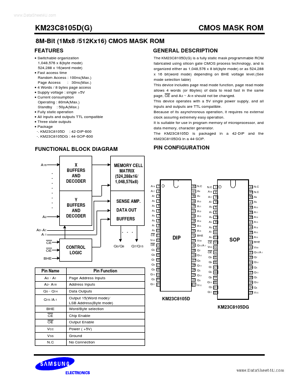 KM23C8105D