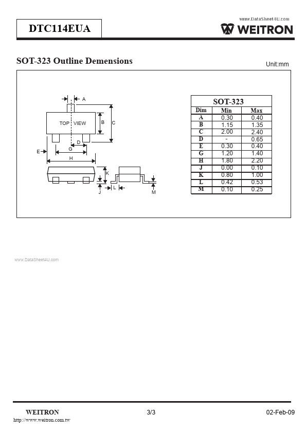 DTC114EUA