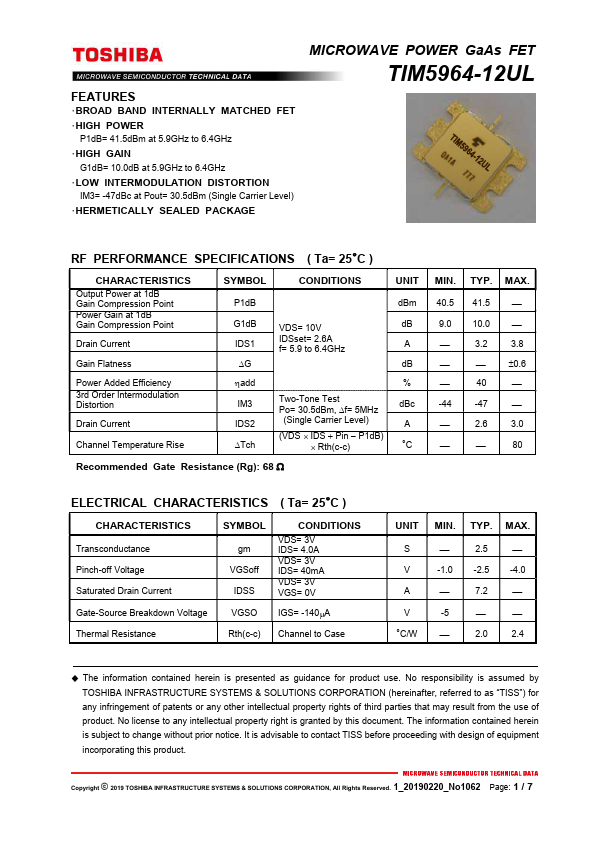 TIM5964-12UL