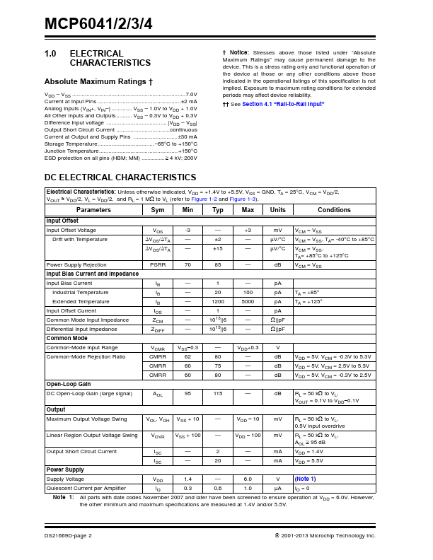 datasheet Preview Page 2
