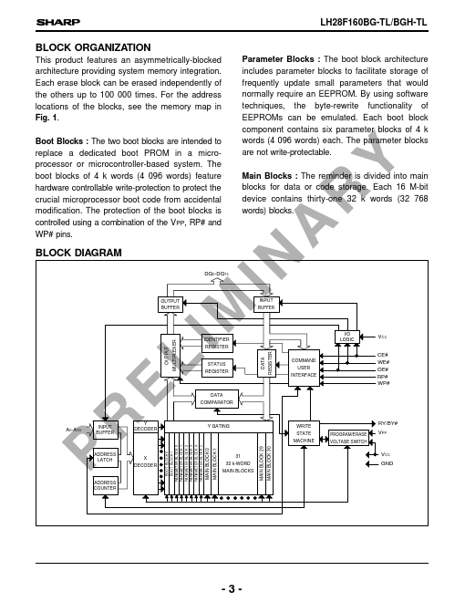 LH28F160BGH-TL