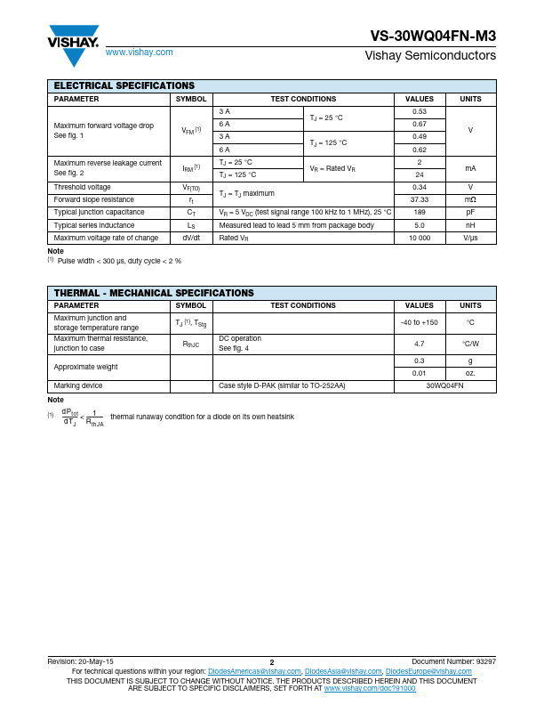 VS-30WQ04FN-M3