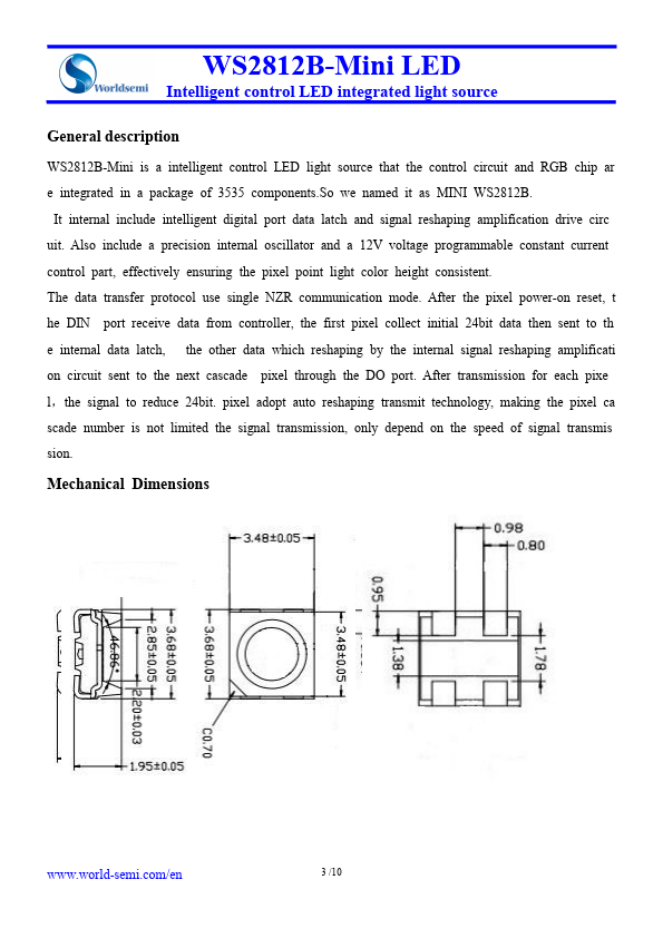 WS2812B-Mini