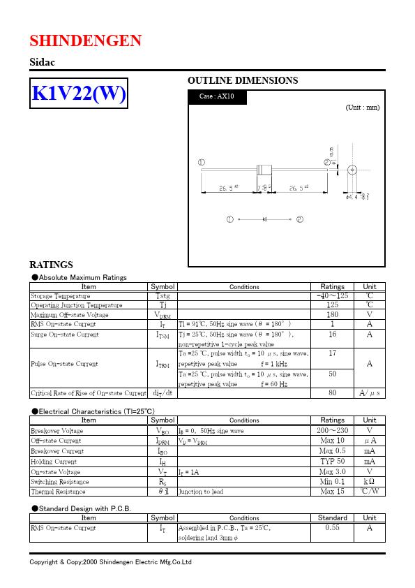 K1V22W