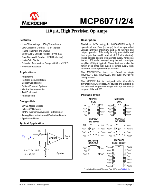 MCP6072