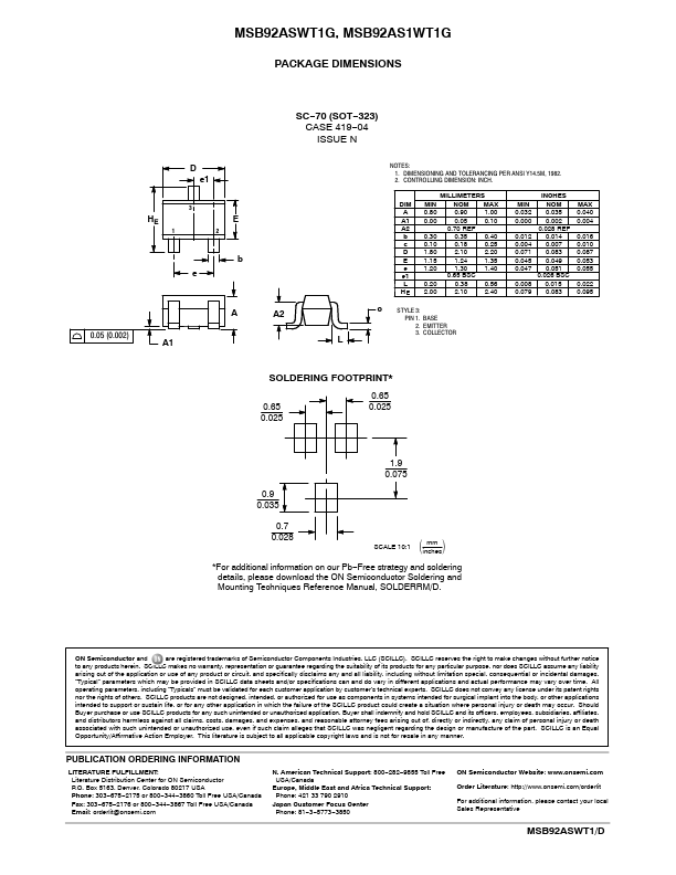 MSB92ASWT1G