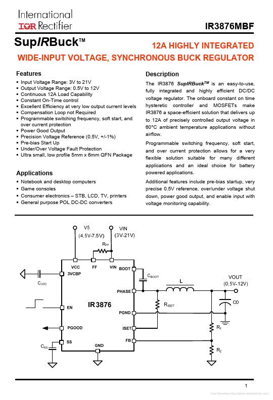 IR3876MBF