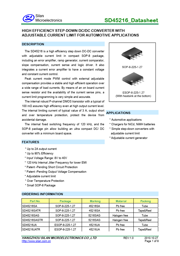 SD45216JAGTR