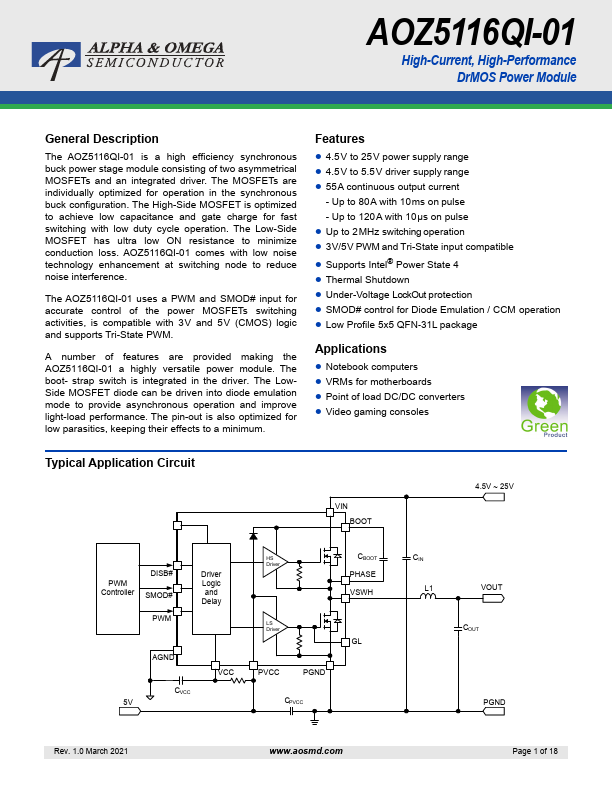 AOZ5116QI-01