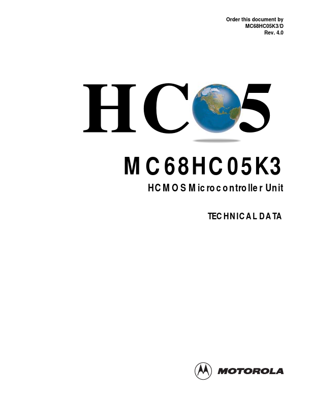 MC68HC05K3