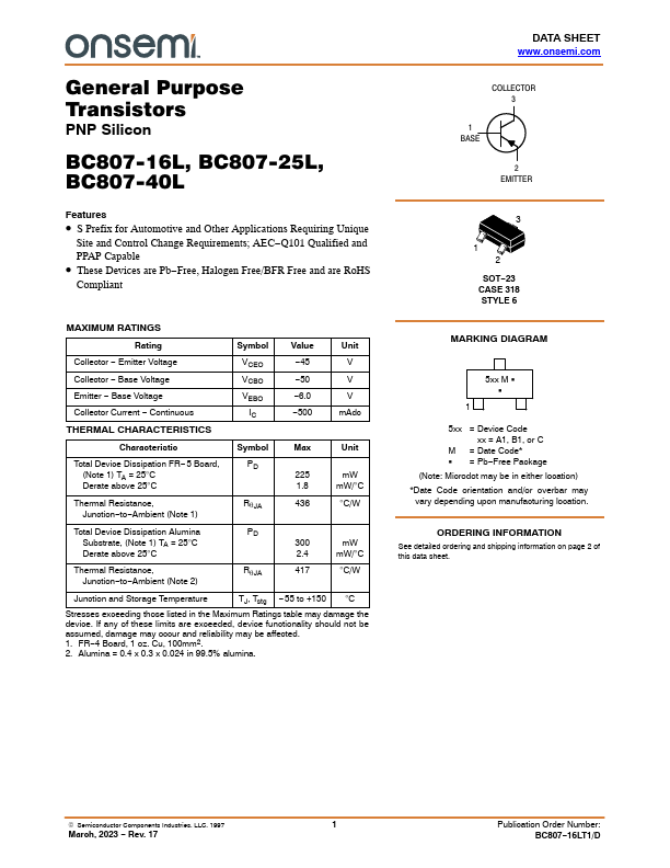 BC807-25L