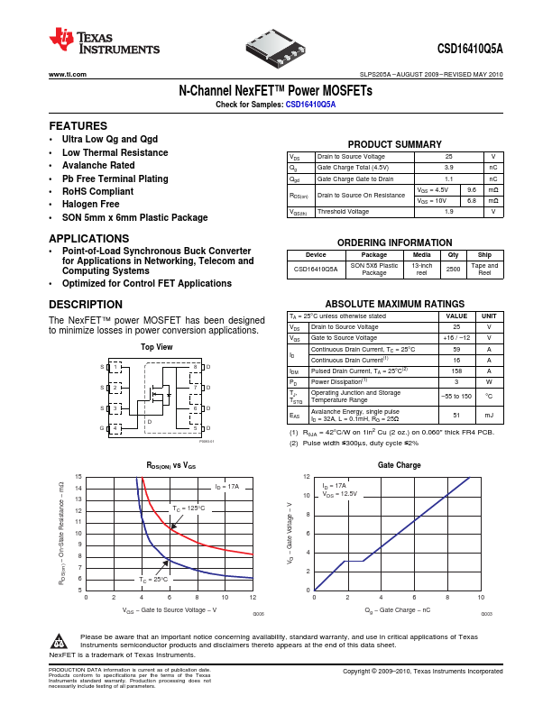 CSD16410Q5A