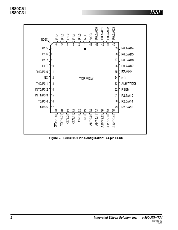 IS80C51-40PQ