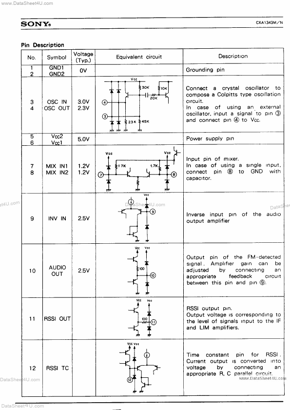 CXA1343N