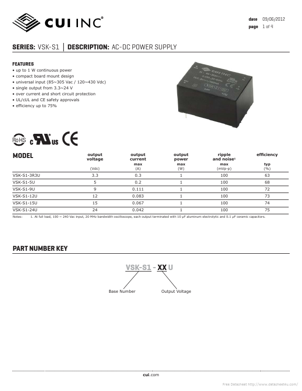 VSK-S1-9U