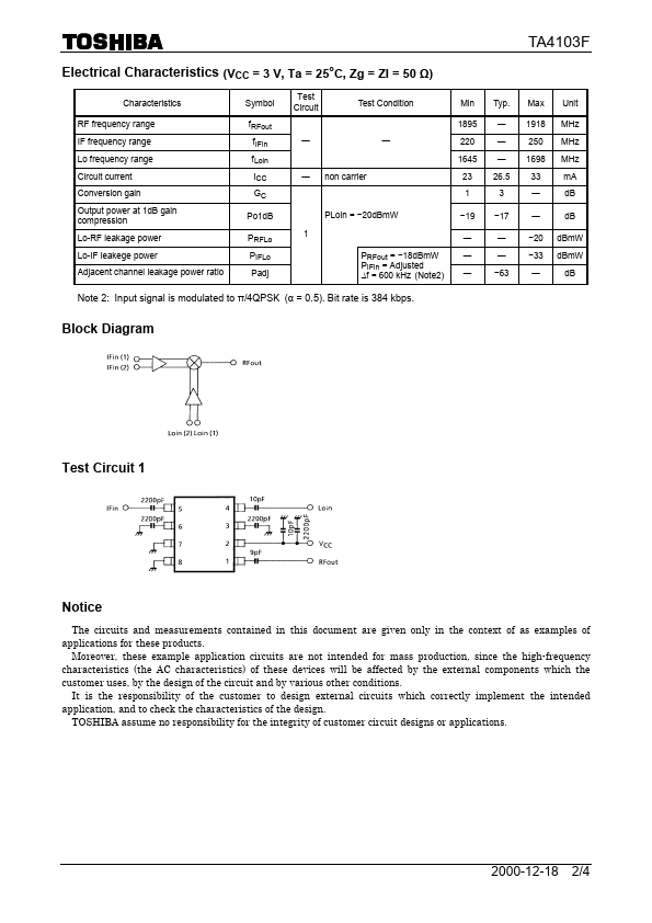 TA4103F