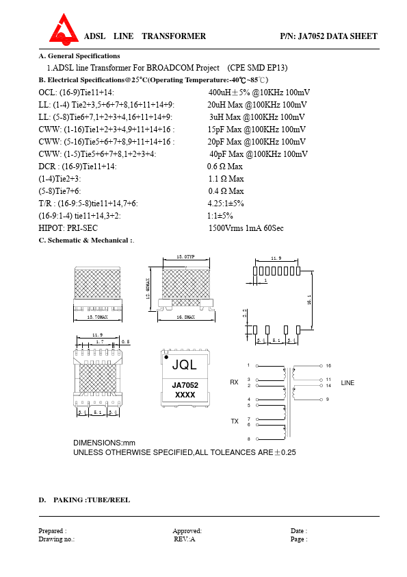 JA7052